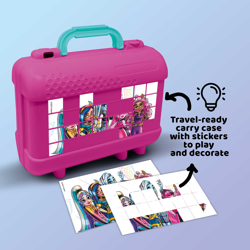 Multiprint Monster High Kids Travel Colouring and Stamp Set Image 4