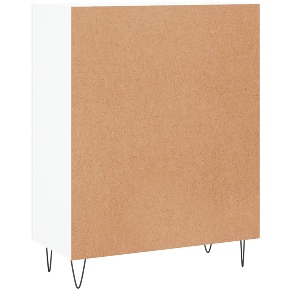 vidaXL 2 Door 2 Drawer White Sideboard Image 8