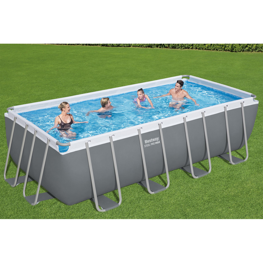 Bestway Steel Pro Max Rectangular Pool Set 16 x 8ft x 48 inch Image 2