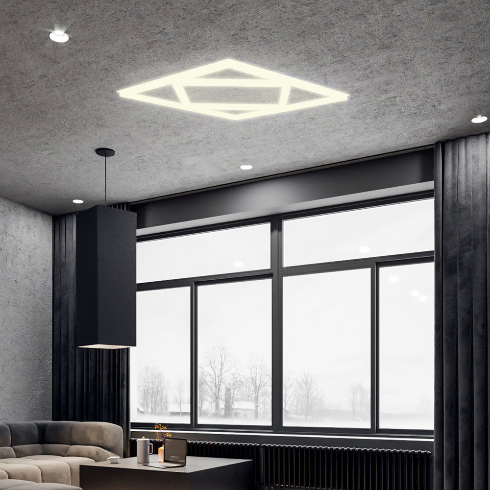 ENER-J 40W 4000K Double Square Borderline LED Panel 60 x 60cm Image 3
