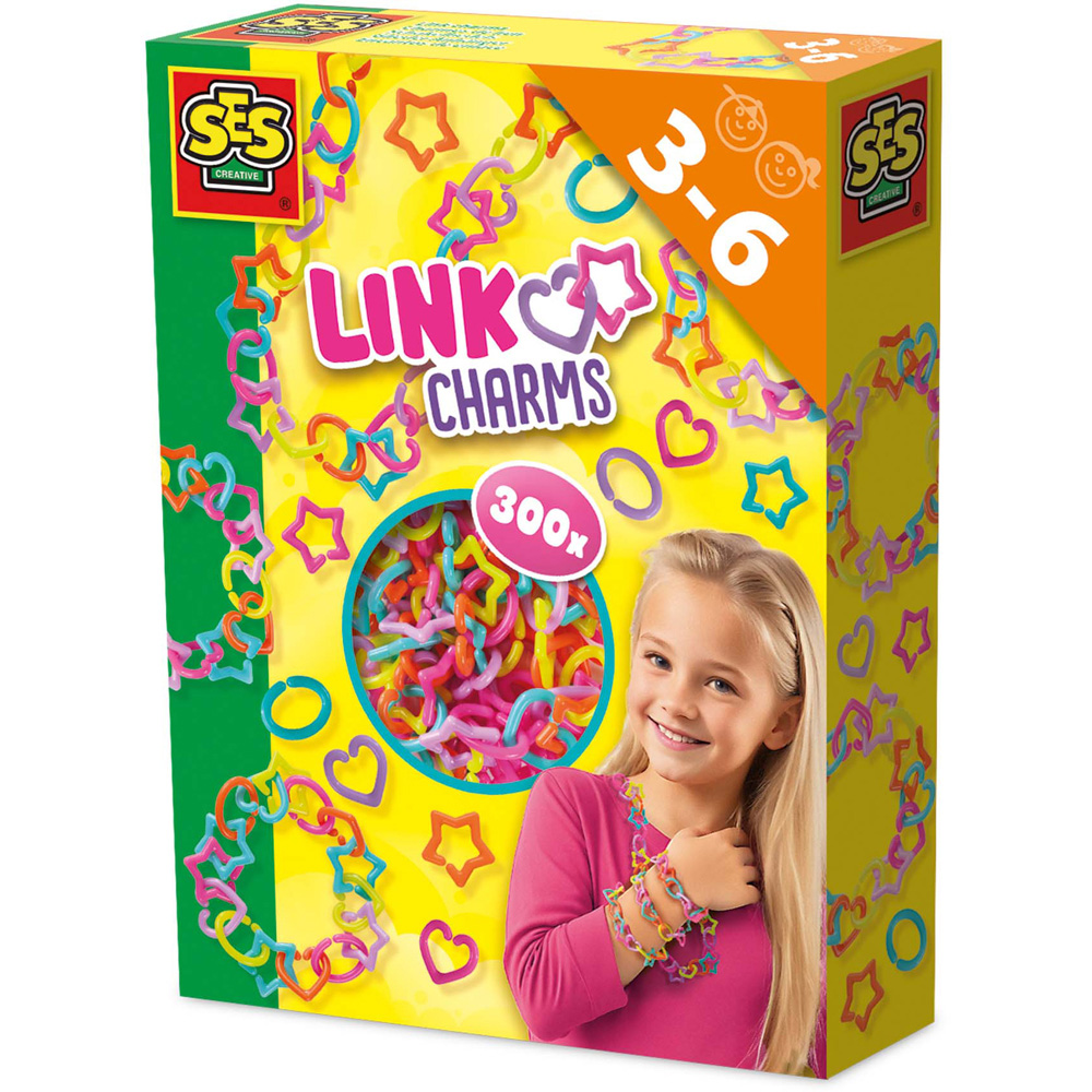 SES Creative Plastic Link Charm Set Image 1