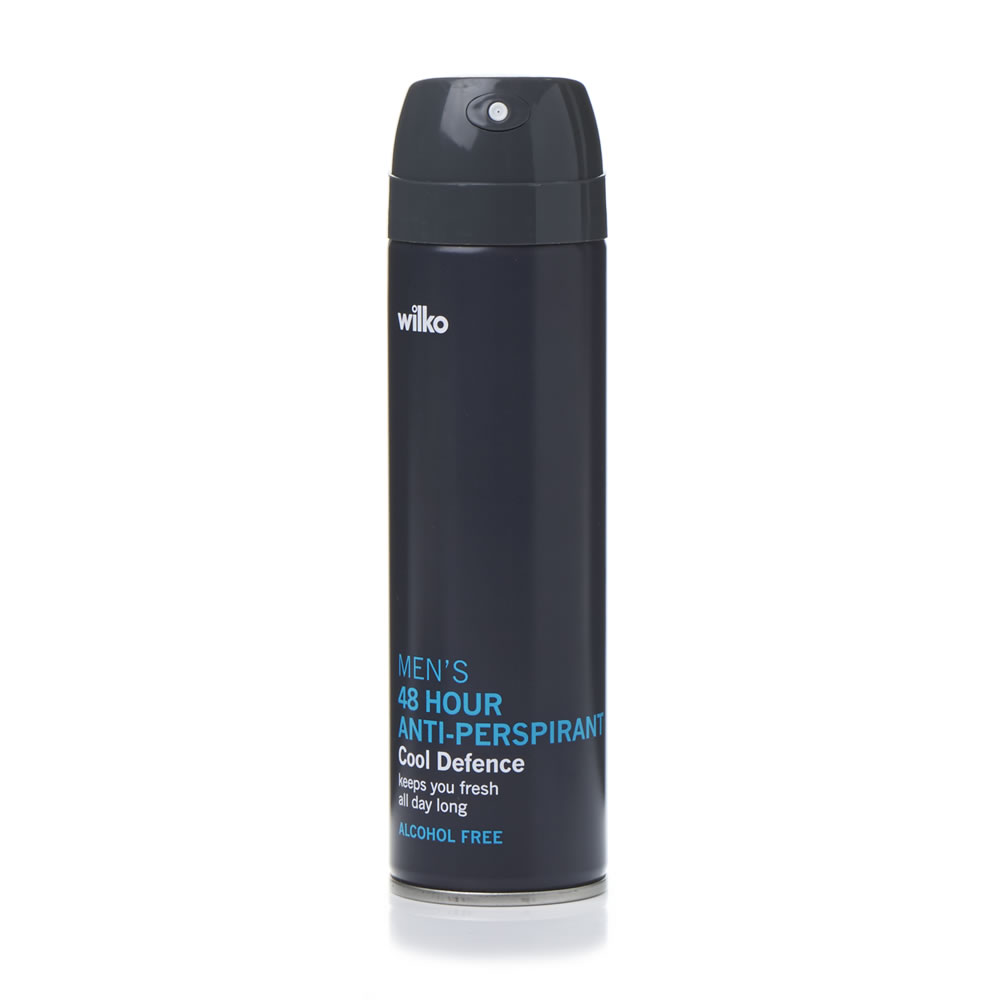 Wilko Men's Cool Defence Anti-Perspirant Deodorant  200ml Image