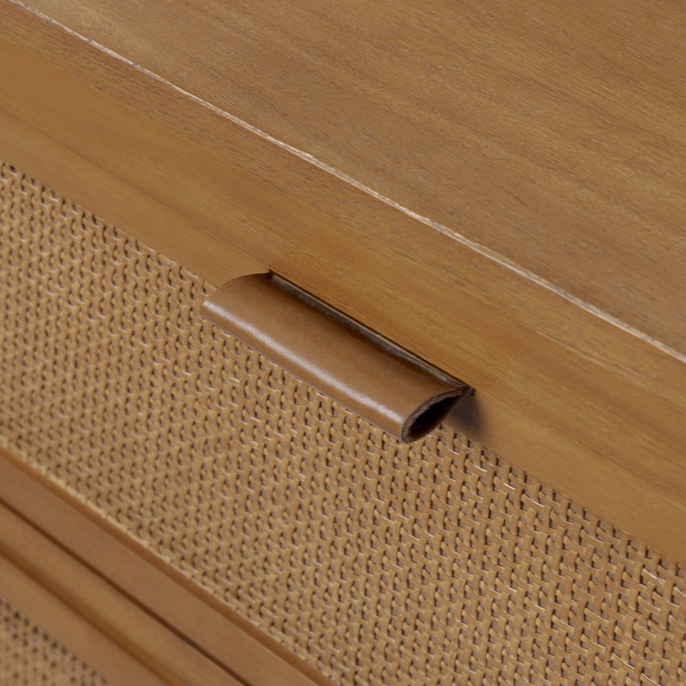 Teamson Home Hatteras 2 Door 3 Drawer Natural Sideboard Image 6