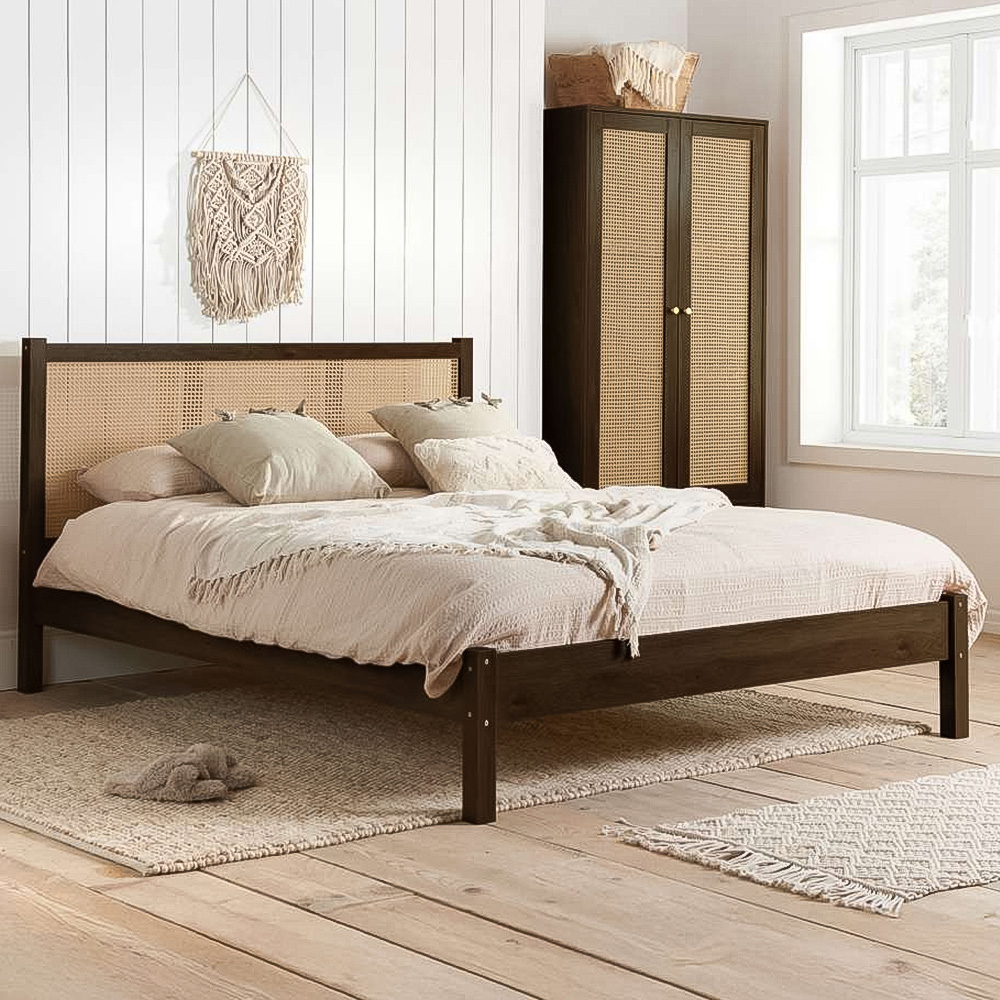 Croxley Double Rattan Bed Image 1