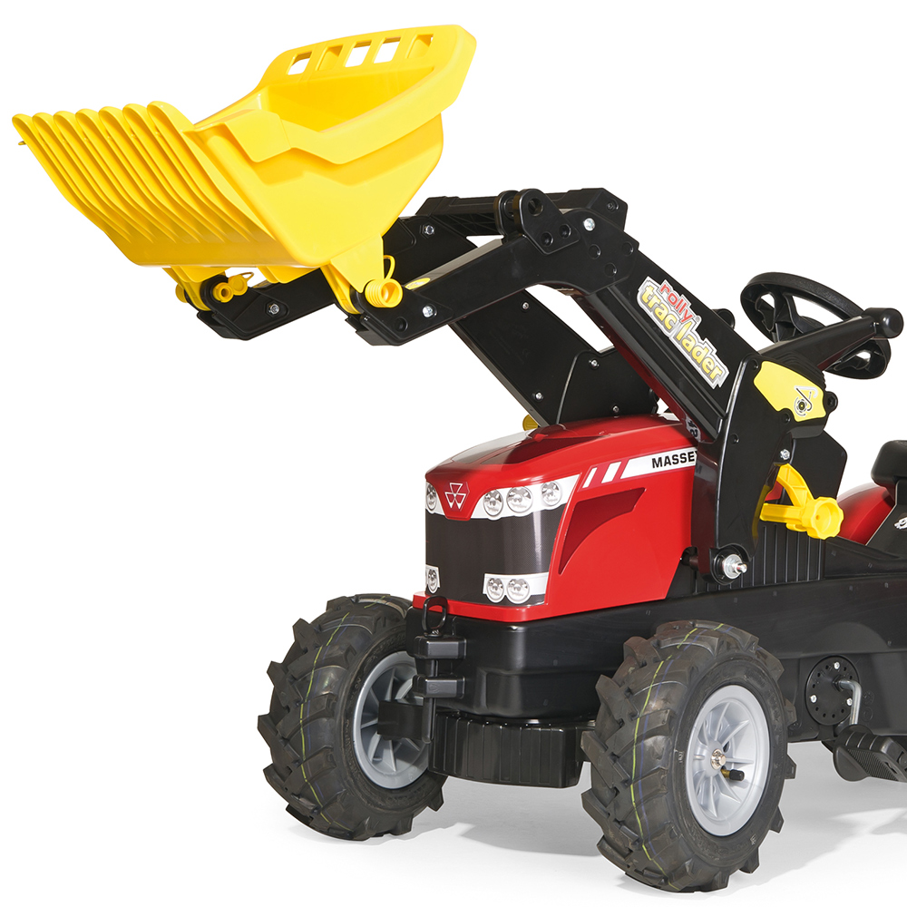 Rolly Toys Massey Ferguson 8650 Tractor with Front Loader and Pneumatic Tyres Image 2