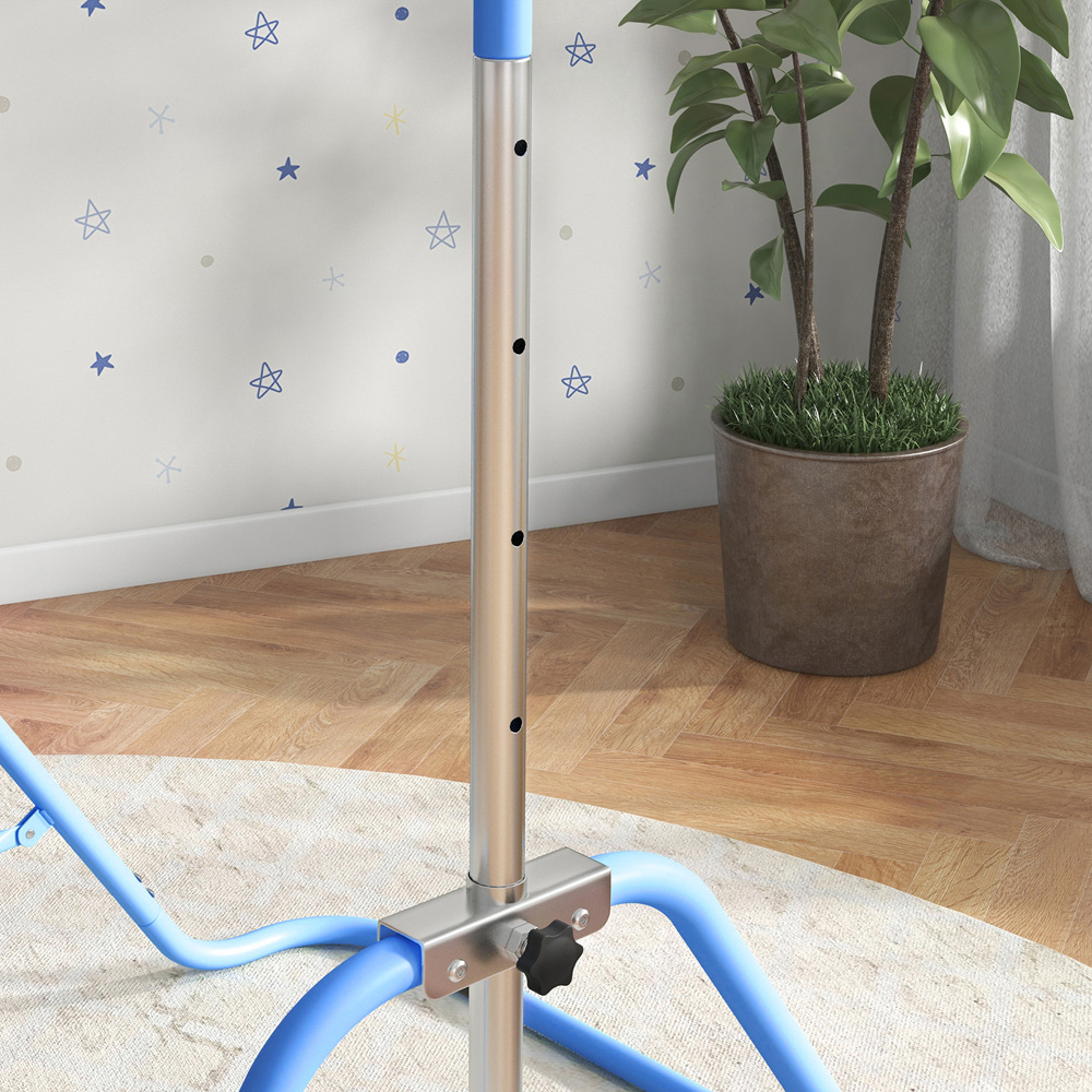 Tommy Toys Kids Blue Height Adjustable Foldable Gymnastic Training Bar Image 4
