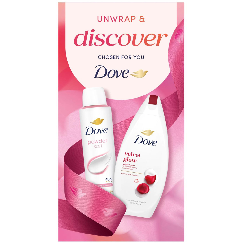 Dove Unwrap and Discover Duo Gift Set 2 Piece 4 Pack Image 6