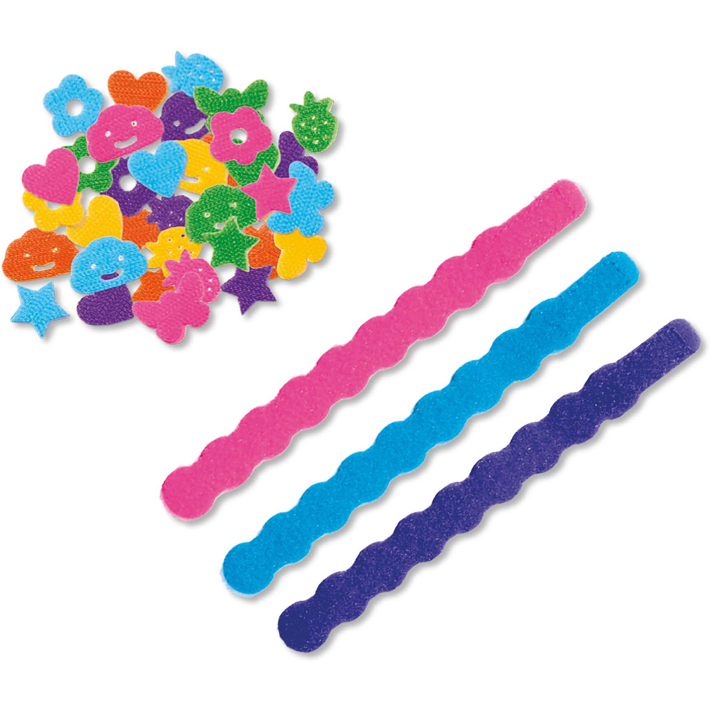SES Creative Hook and Loop Tape Bracelets Set Image 2