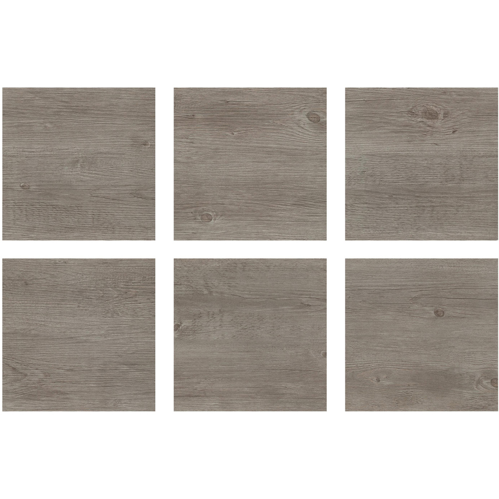 Floorpops Ashwood Grey Peel and Stick Floor Tile 30.48 x 30.48cm 10 Pack Image 3
