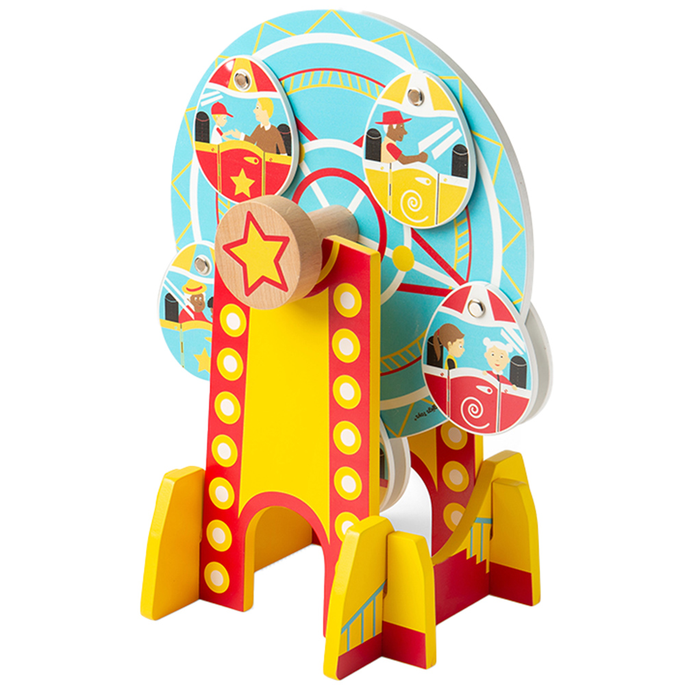 Bigjigs Rail Wooden Ferris Wheel Tunnel Image 1