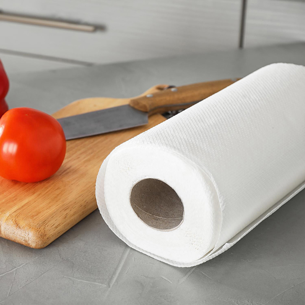 Freedom White Toilet Paper 3 Ply with Rhino Jumbo Kitchen Towel 4 Pack Image 2