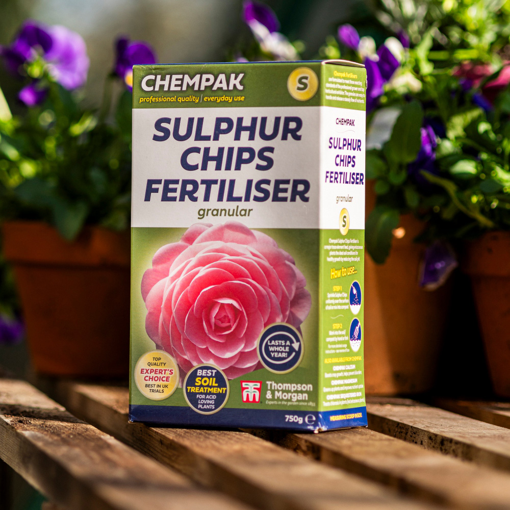 Thompson and Morgan Chempak Sulphur Chips Fertiliser 750g Image 3