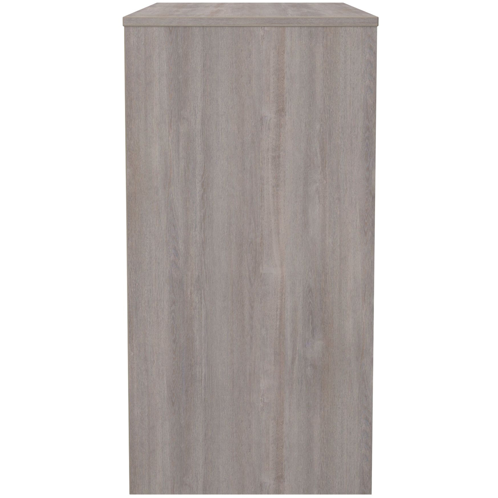 Crowndale Hong Kong 4 Drawer Grey Oak Vanity Dressing Table Ready Assembled Image 3