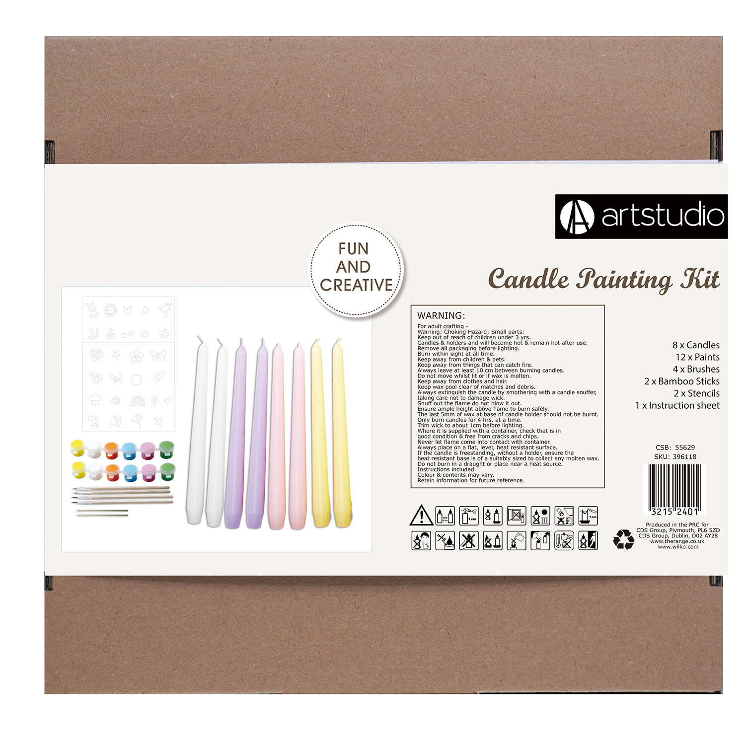 Candle Painting Kit - Multicolour Image 5