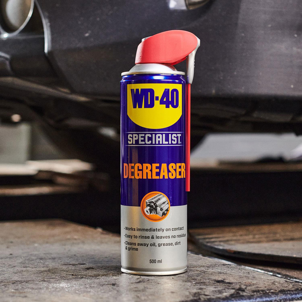 WD-40 Specialist Professional Strength Heavy Duty Degreaser Spray 500ml 2 Pack Image 2