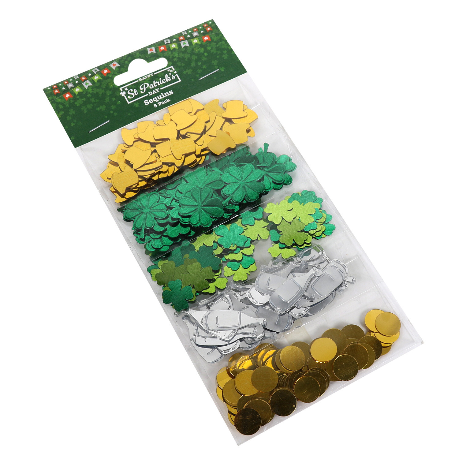 St Patricks Day Sequins Image 1