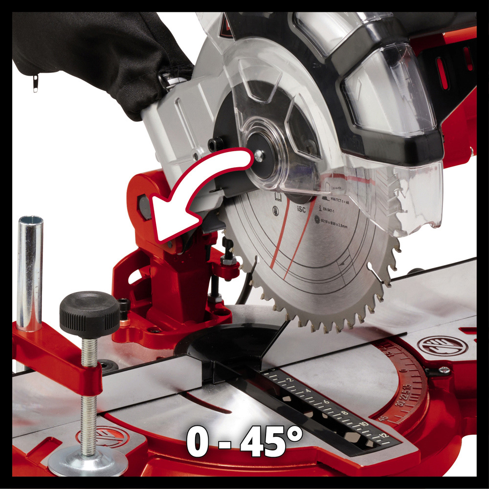 Einhell TC-MS 2112 Mitre Saw 210mm Image 4
