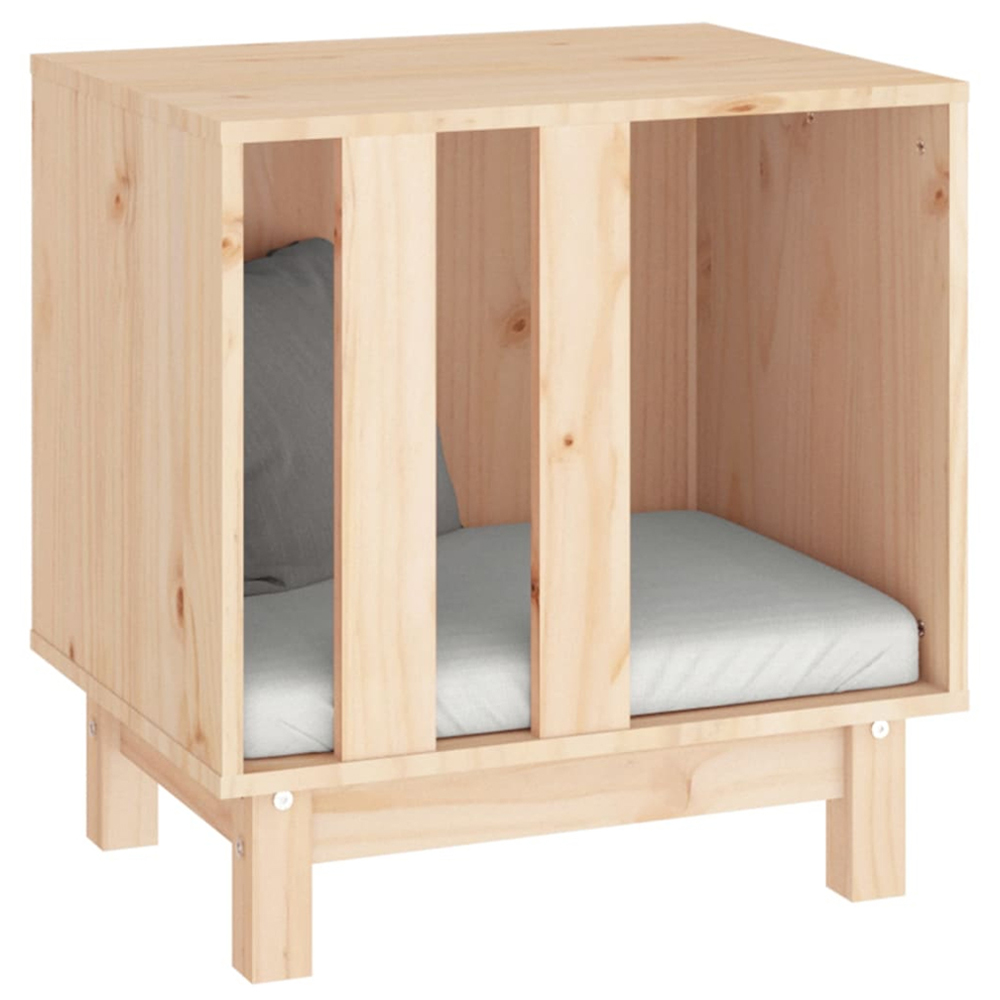 vidaXL Brown Solid Pine Wood Dog House 50 x 40 x 52cm Image 4