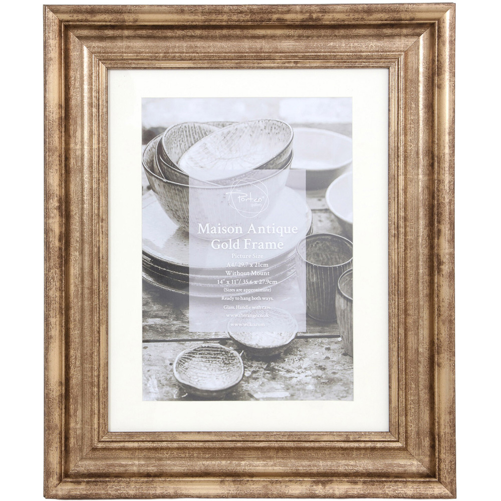 Maison Antique Gold Frame 6x4 inch Image 3