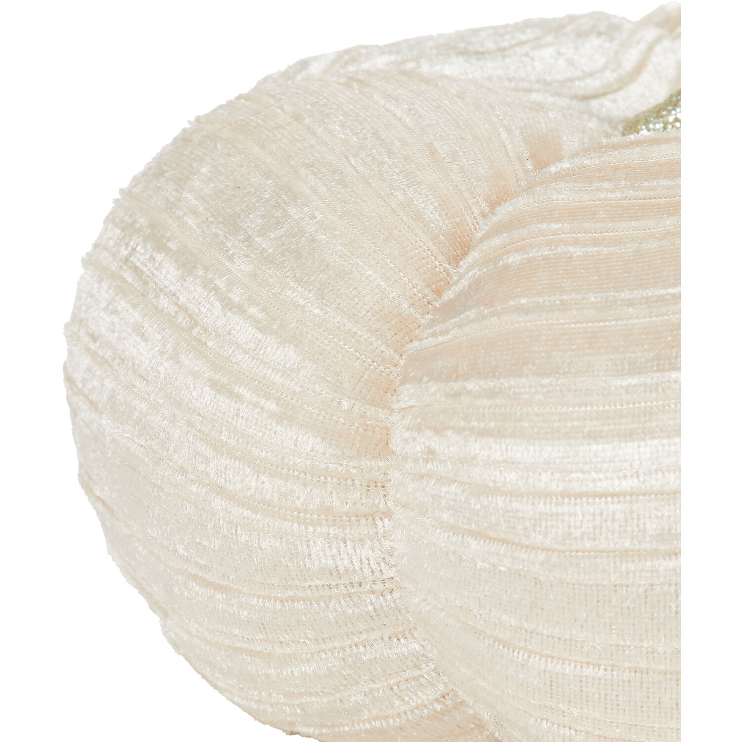 Gold Glitter Pumpkin Decoration - Gold Image 4