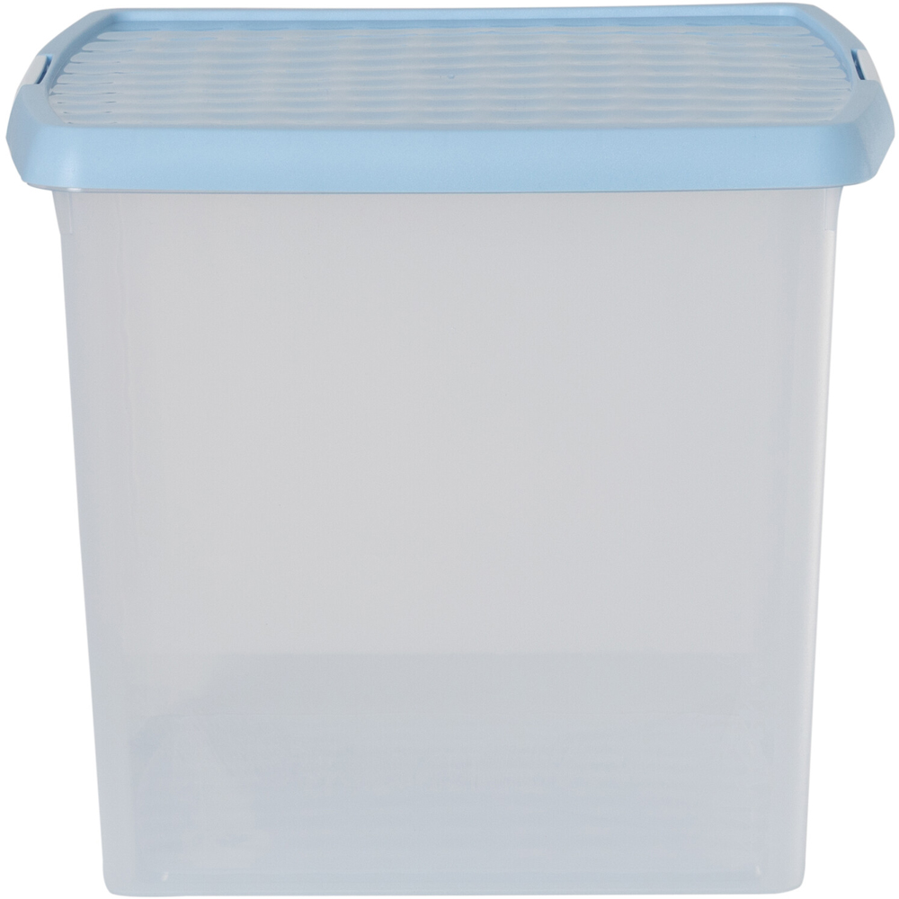 Wham Clear Storage Box with Clip Lid Sky Blue Image 4