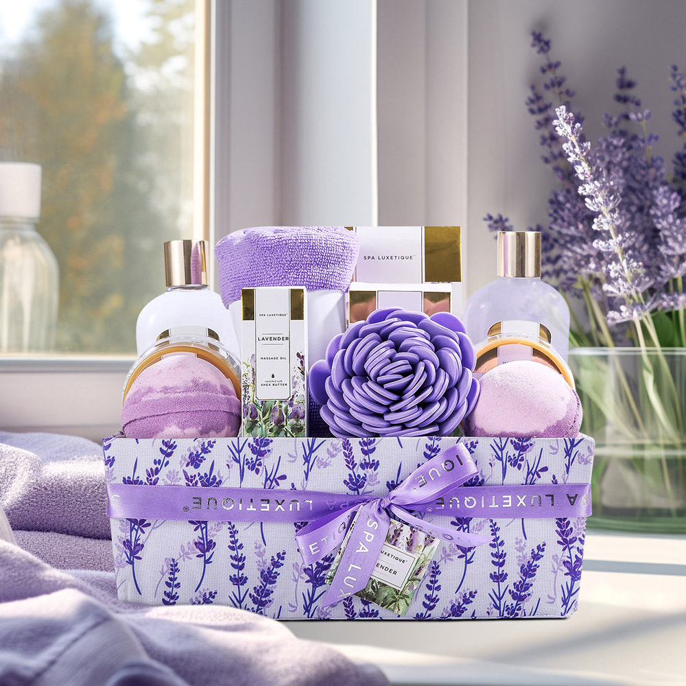 Living and Home 12 Piece Ocean Bath Gift Set Image 2