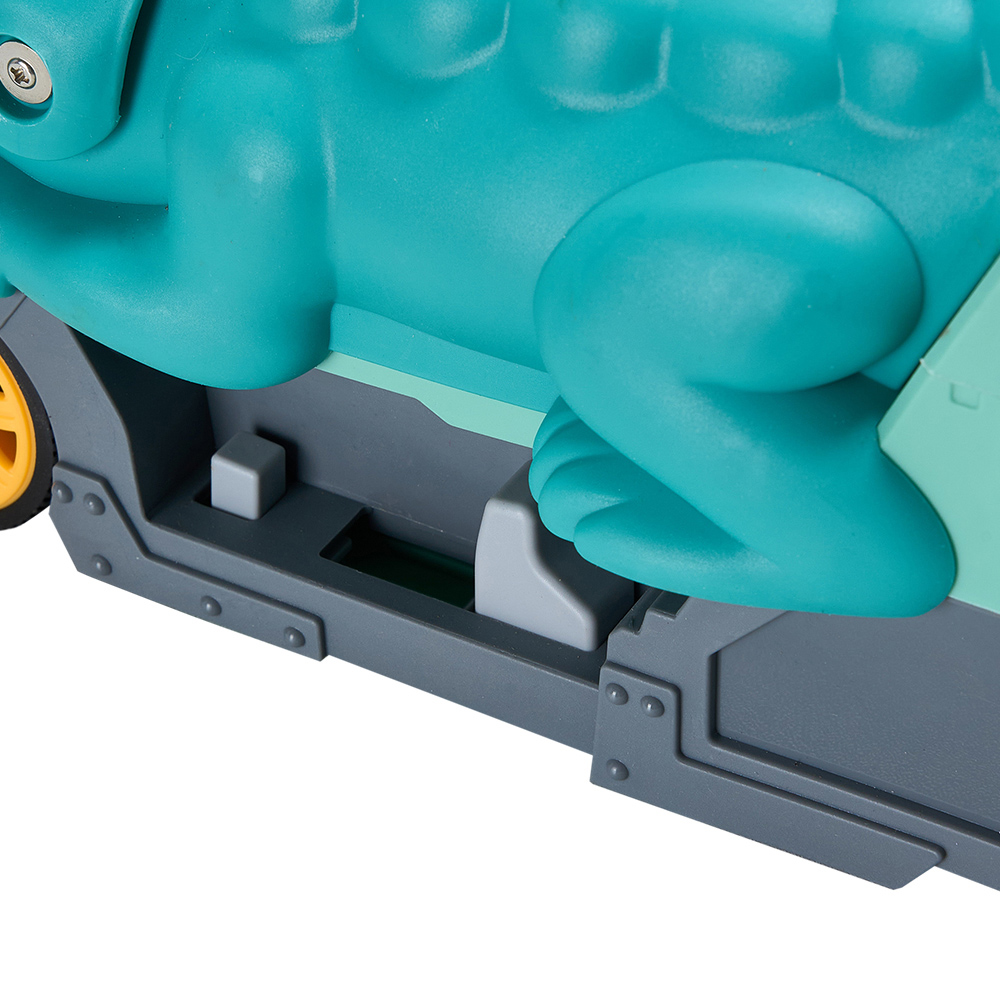 H&O Direct Crocodile Swallowing Ejection Truck Toy with Folding Track and Cars Image 5