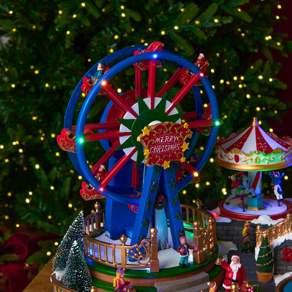 LED Christmas Fairground Model Image 4