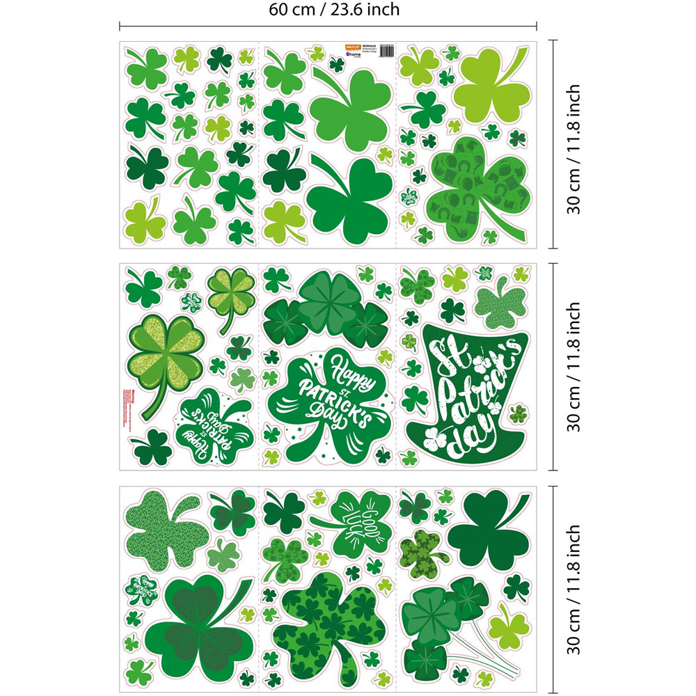 Walplus St Patrick Day's Window Clings Image 7