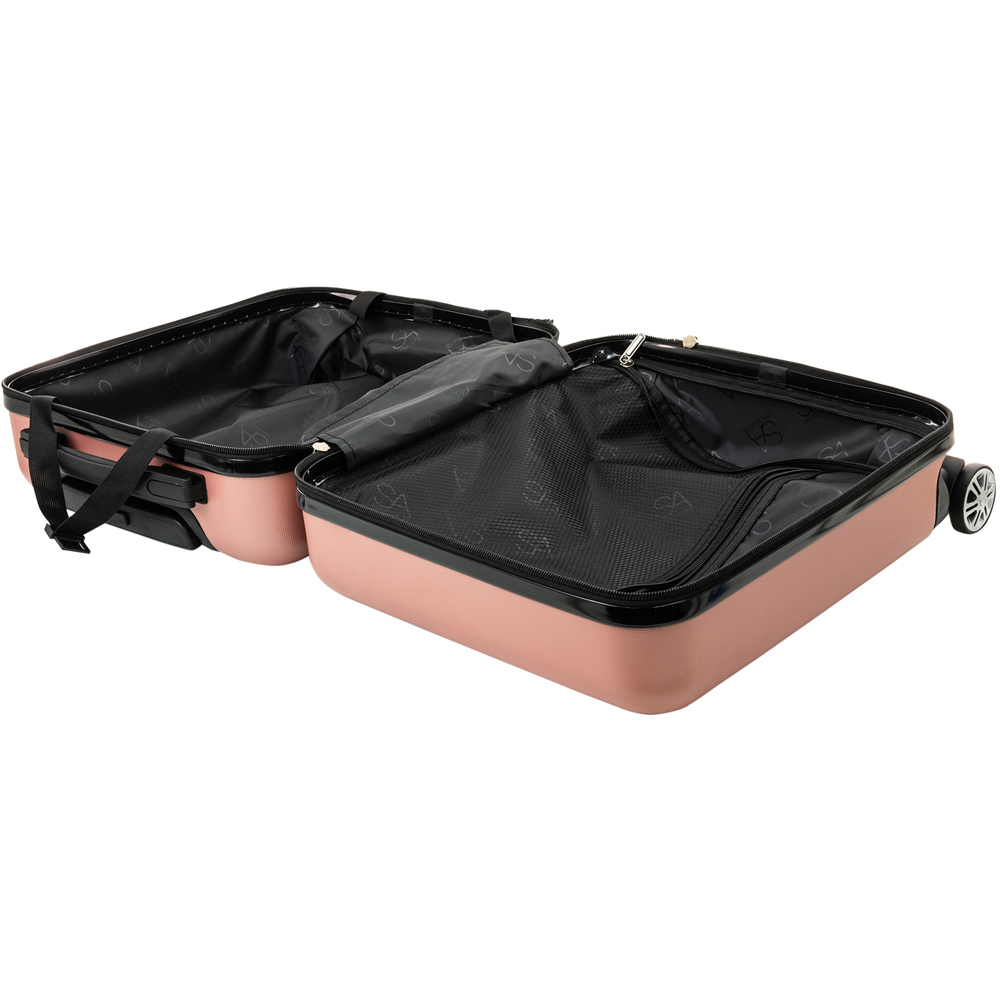 SA Products Rose Gold Carry On Cabin Suitcase 45cm Image 6