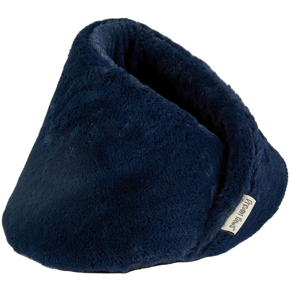 Dream Paw Blue Snuggle Cave Pet Bed Image 2