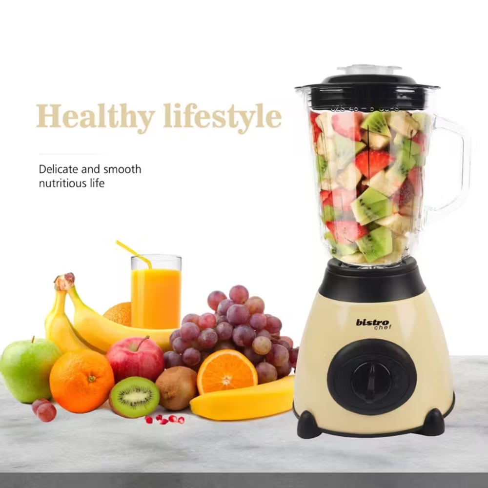 Alivio Bistro Chef 2-in-1 Beige Mixer Blender 850W Image 9