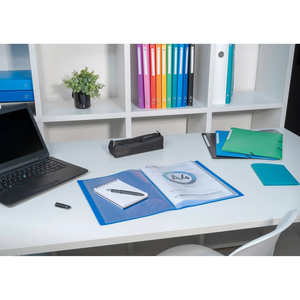 Exacompta Multicolour Display Book 20 Pockets 10 Pack Image 2
