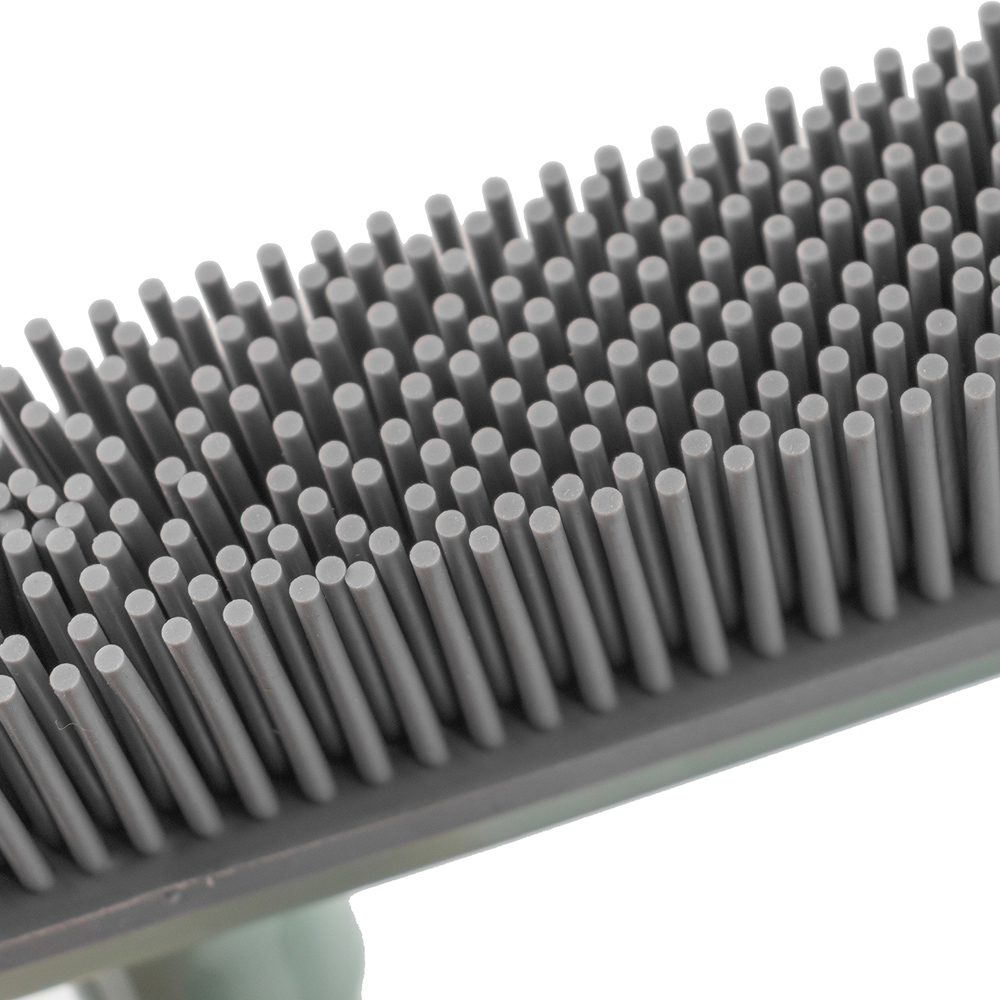 JVL Grey Rubber Broom Image 4