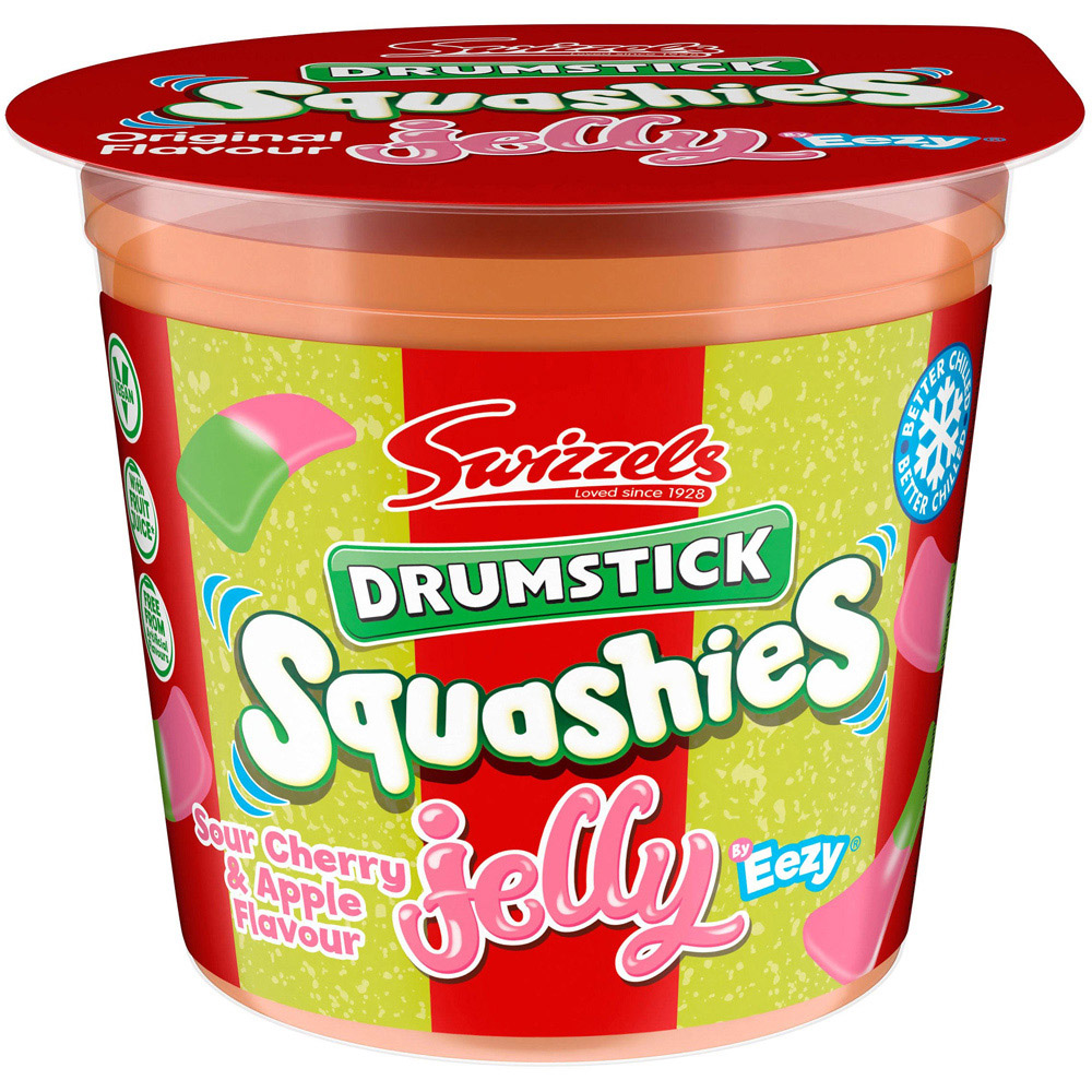 Swizzels Drumstick Sour Cherry and Apple Jelly Pot 125g Image