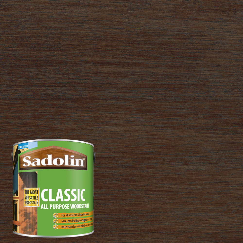 Sadolin Classic Rosewood All Purpose Matt Finish Woodstain 1L Image 4