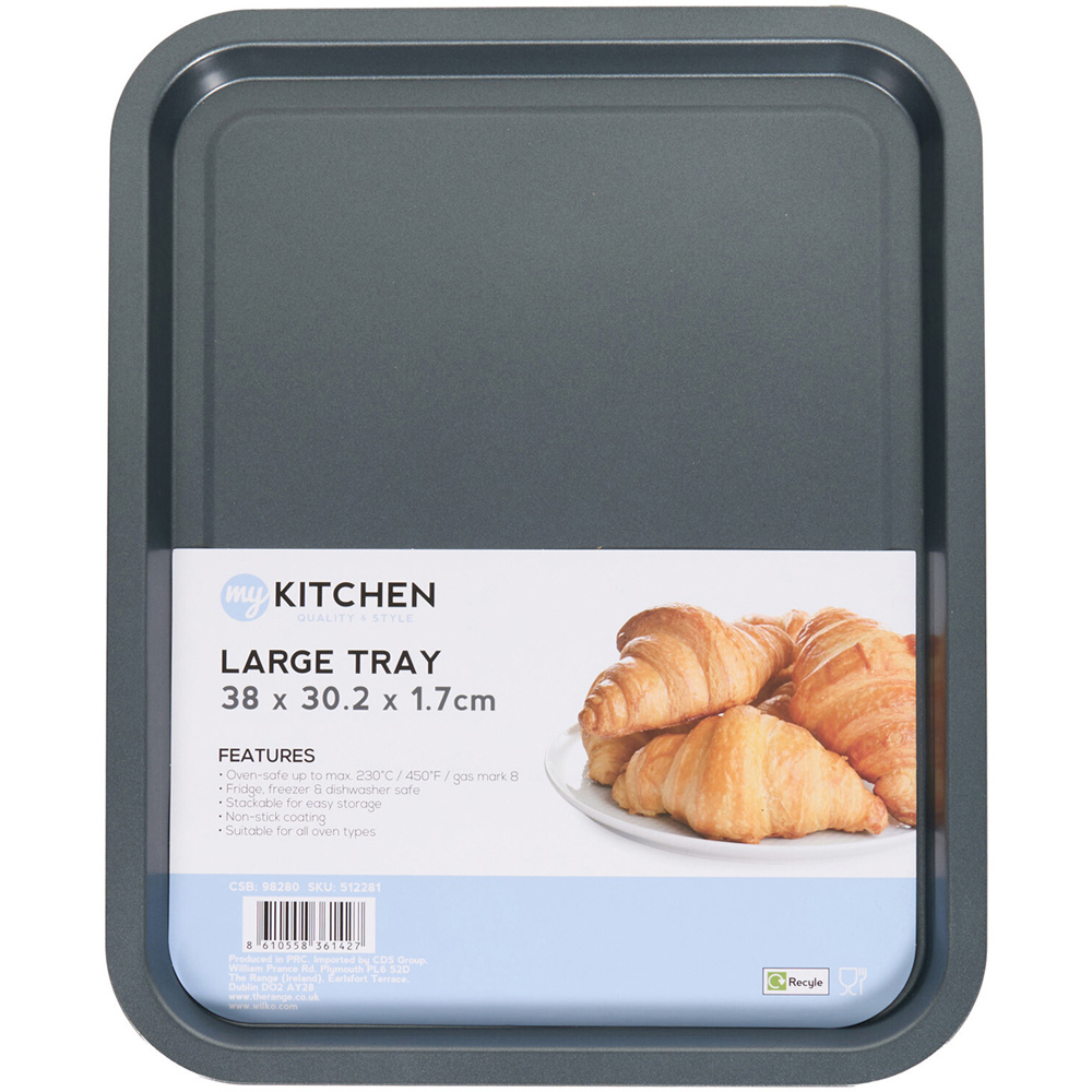 My Kitchen Oven Tray Dark Grey Large Image 2
