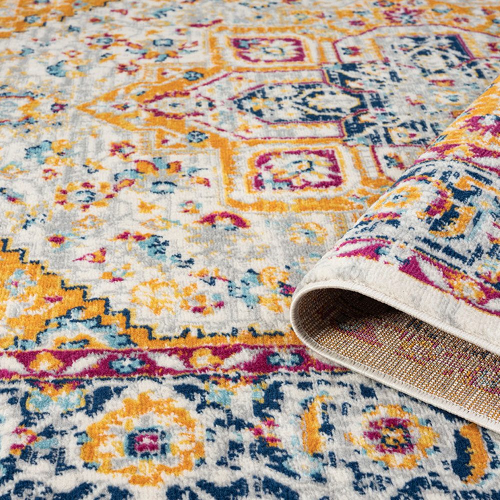 Desire Rugs San Marino Multicolour Floral Rug 200 x 290cm Image 4