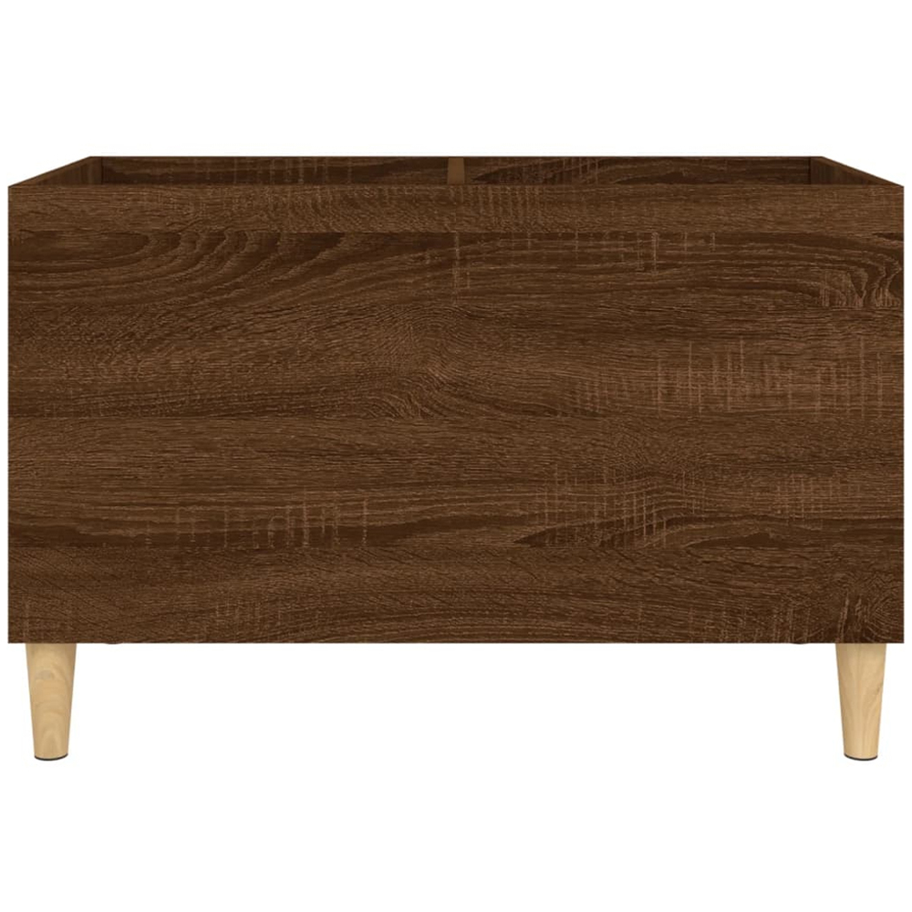 vidaXL Brown Oak Record Cabinet Image 3