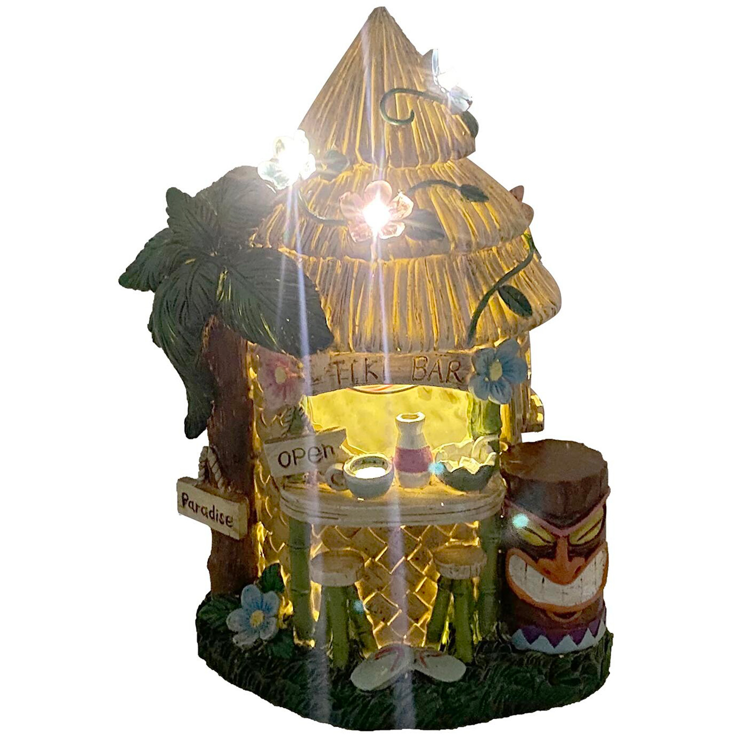 Solar Tiki Bar Ornament Image 2