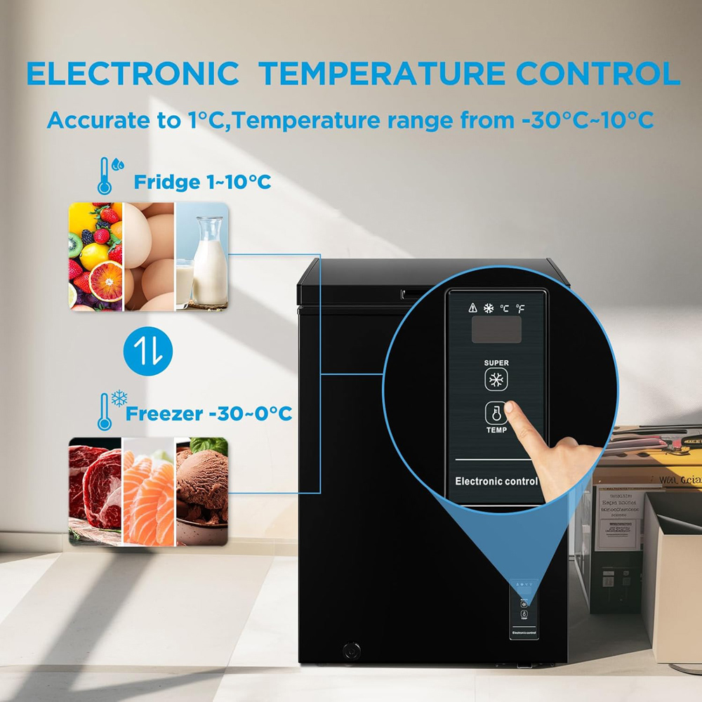 Comfee Black Refrigerator Fridge 99L Image 3