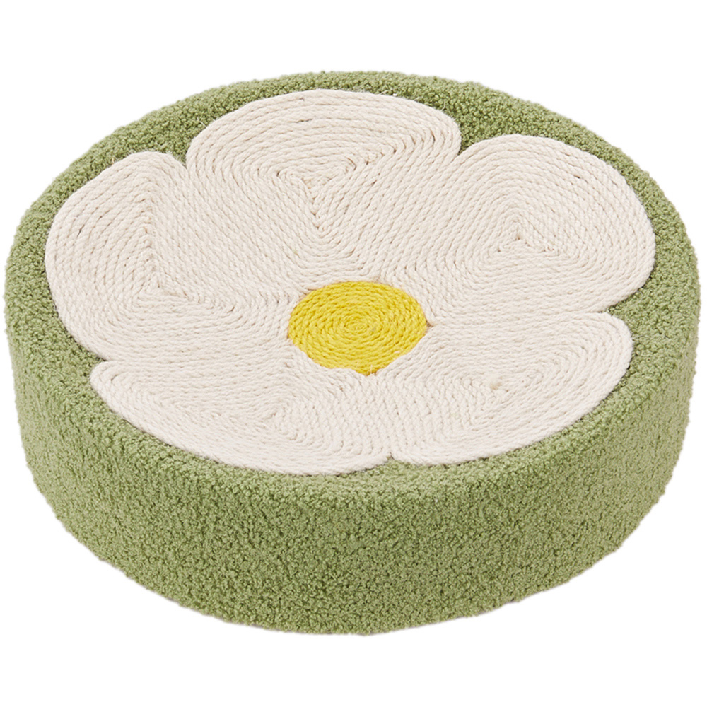 H&O Direct Lounger Design Curved Sisal Cat Scratching Pad Image 1