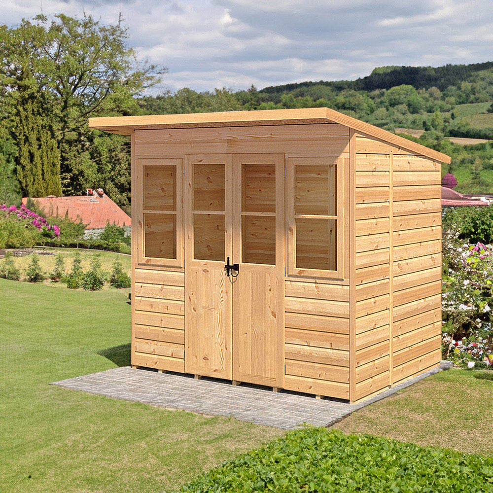 Shire Haddon 7 x 5ft Pent Garden Summerhouse Image 2