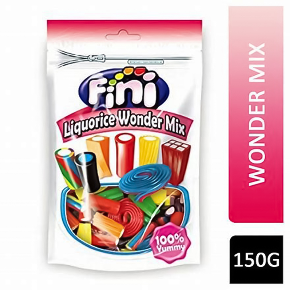 Fini Liquorice Wonder Mix 150g` Image 2
