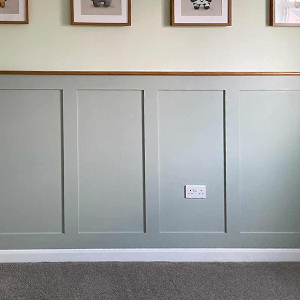 National Skirting White Primed Panelling Board 15mm 70 x 1220mm Image 2