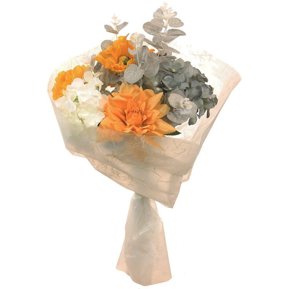 Poppy and Dahlia Bouquet Image