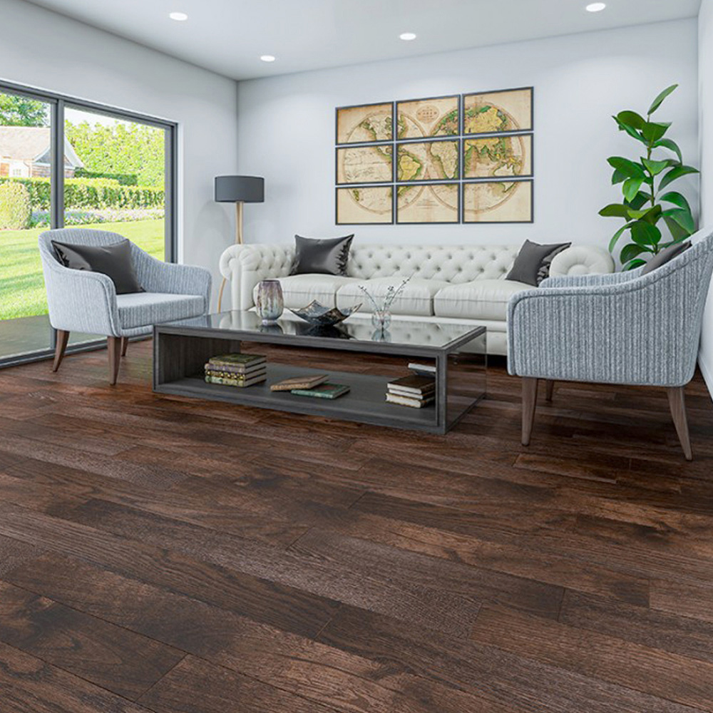 Living and Home PVC Wooden Plank Flooring 36 Pack Image 8