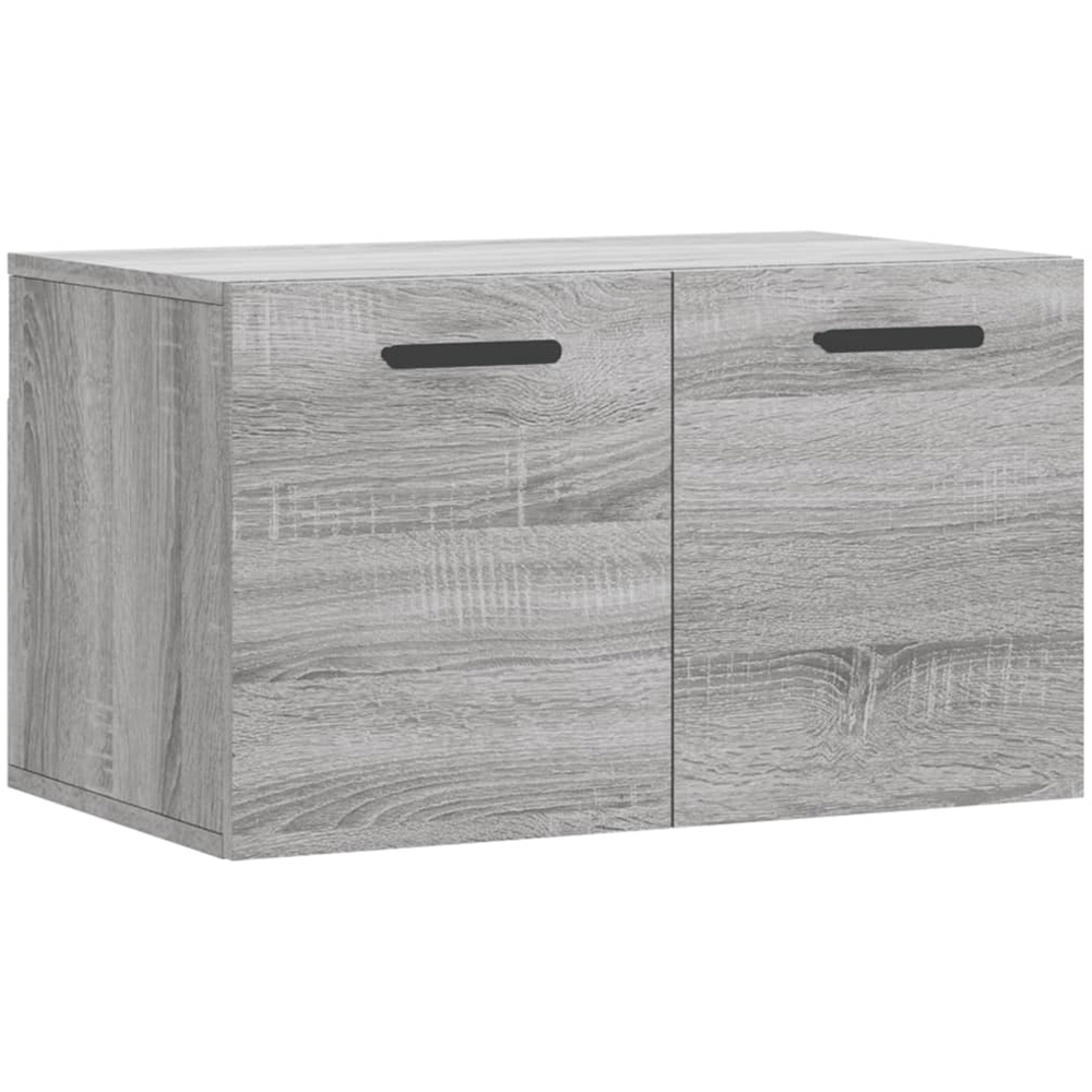 vidaXL 2 Door Grey Sonoma Oak Wall Cabinet Image 2
