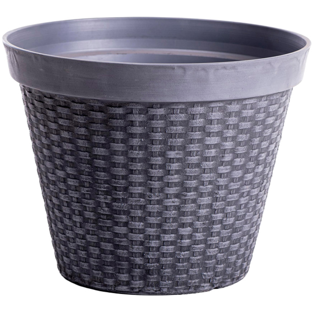 Thompson and Morgan Wicker Design Planter 30cm Image 1