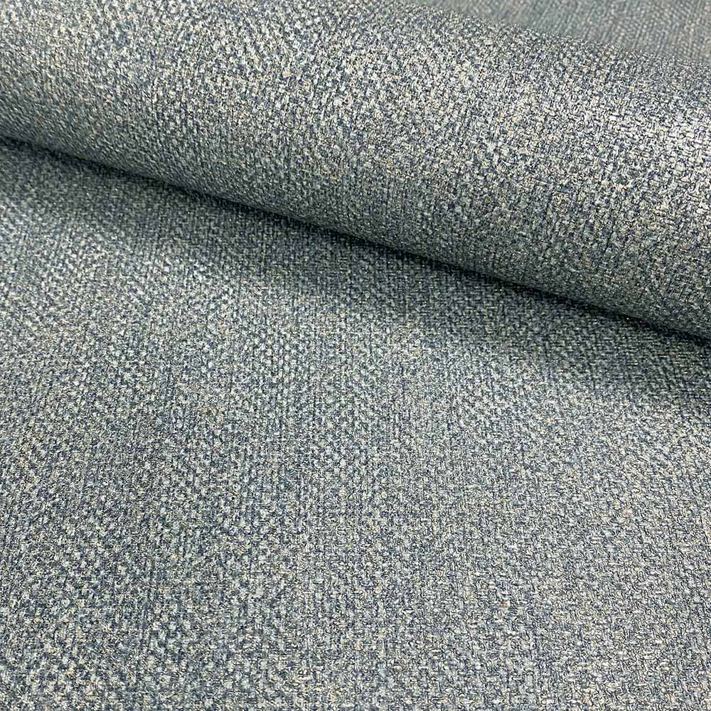 Muriva Venezia Fabric Texture Blue Wallpaper Image 3